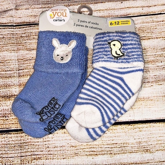 Carter's Other - NWT Carter’s “My First Easter” No Slip Socks Size 6-12 Months